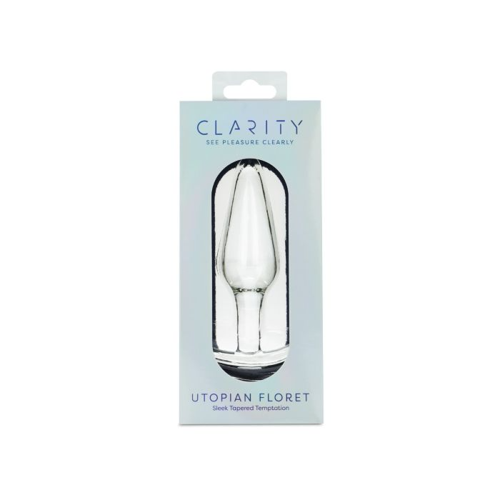 Clarity - Glass Dildo - Utopian Floret