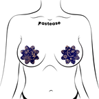 Midnight Celestial Sun & Moon Petal Breast Pasties