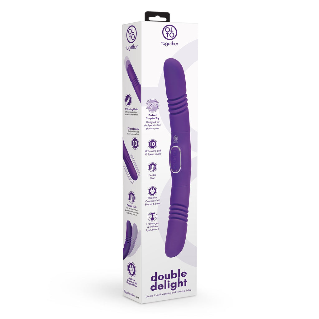 Double Delight Dual-Ended Thrusting Vibrator