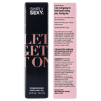 SIMPLY SEXY PHEROMONE PERFUME OIL ROLL-ON - LET'S GET IT ON - 0.34 floz | 10.2mL