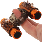 Stay Hard - Vibrating Cock Ring Set with Sleeve And 2 Bullets