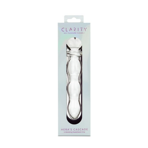 Clarity - Glass Dildo - Hera's Cascade