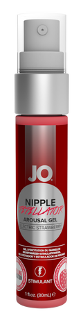JO Nipple Titillator - Strawberry - Stimulant 1 floz / 30 mL
