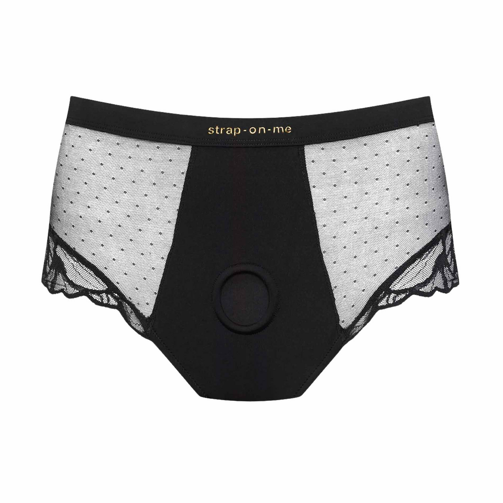 STRAP-ON-ME HARNESS LINGERIE DIVINE - S - BLACK