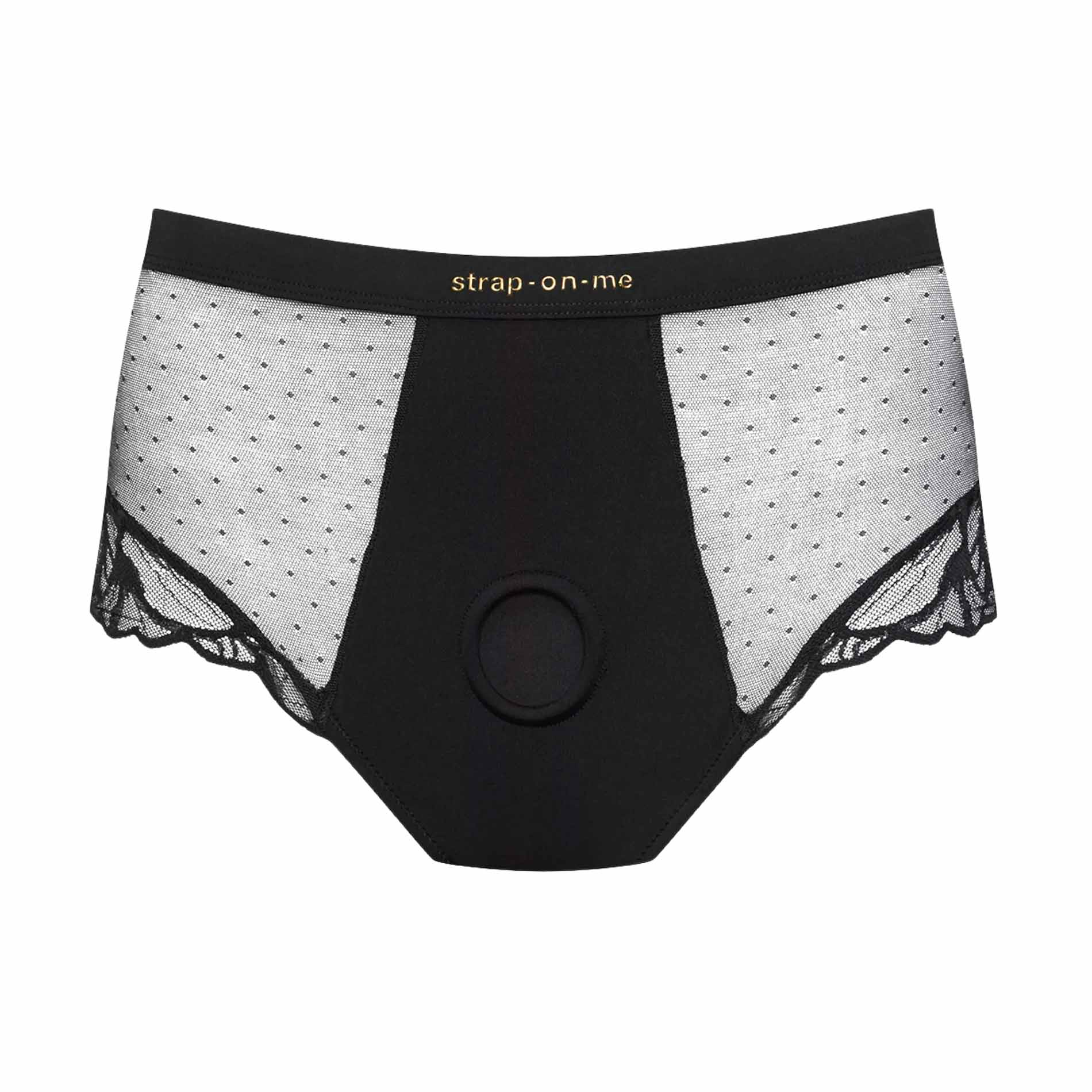 STRAP-ON-ME HARNESS LINGERIE DIVINE - S - BLACK