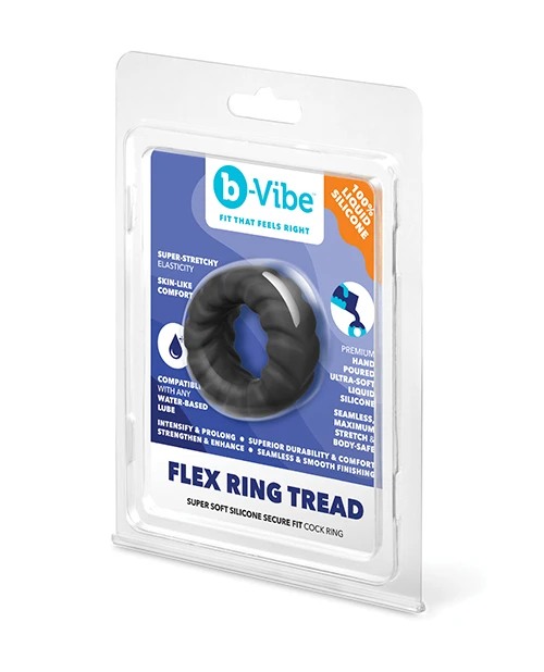 FLEX RING TREAD - SILICONE COCK RING