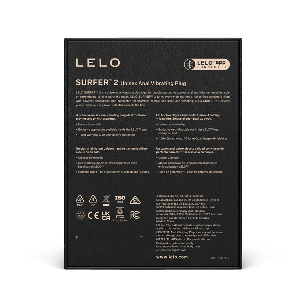 LELO SURFER 2 Black