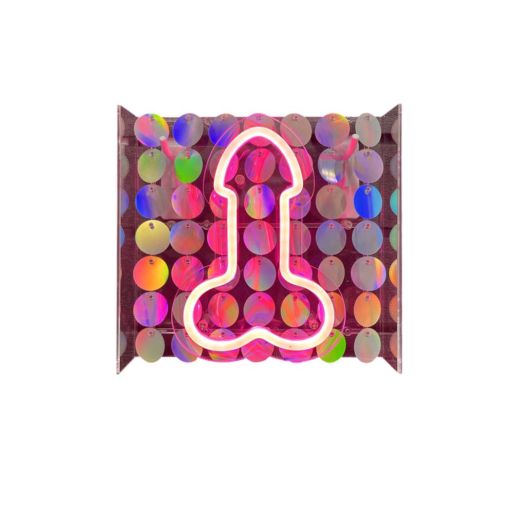 Glitterati Neon Penis Light up Sign