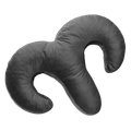 Arie Duo Spooning Pillow Black