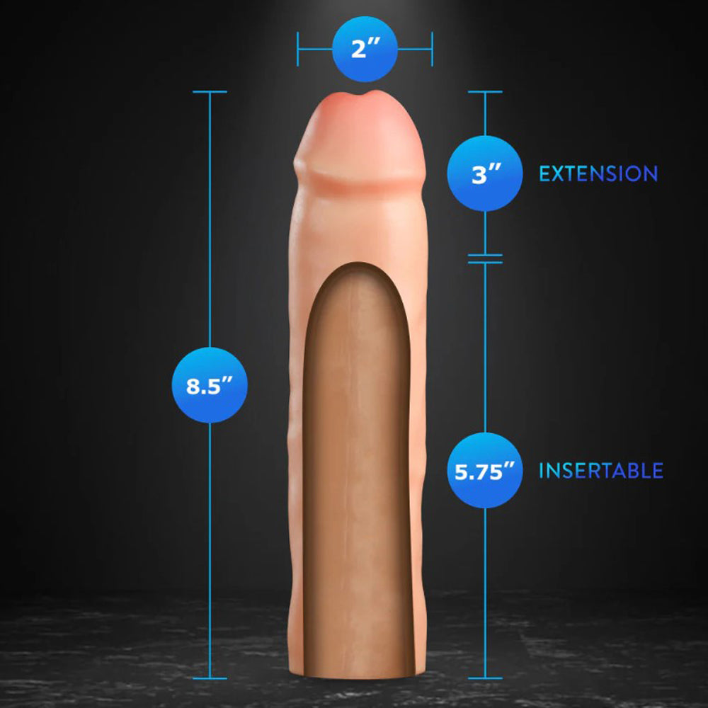Performance 3" Silicone Penis Xtender