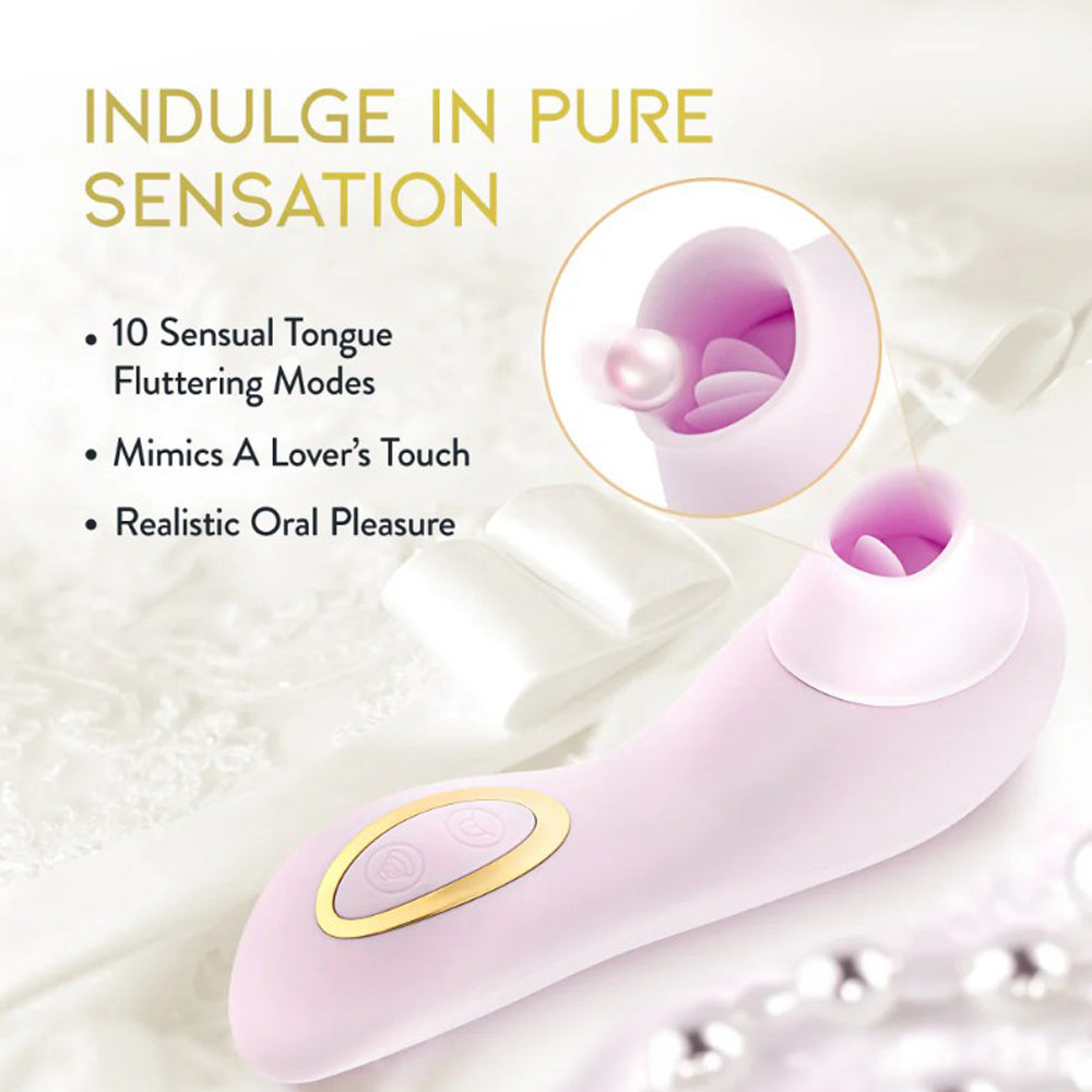 Delice - Fleur - Clitoral, Fluttering & Suction Personal Massager