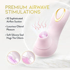 Delice - Fleur - Clitoral, Fluttering & Suction Personal Massager