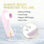 Delice - Fleur - Clitoral, Fluttering & Suction Personal Massager
