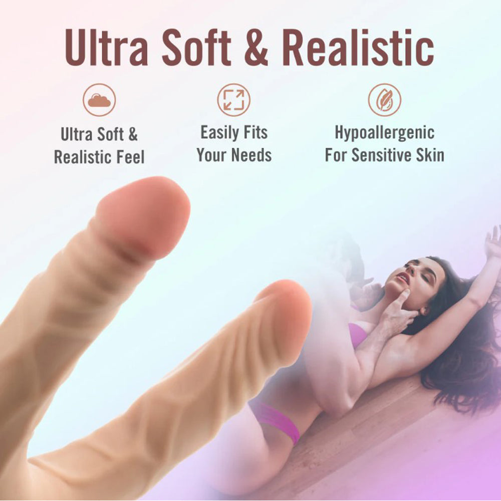 Dr. Skin Plus - 14” Posable Double Dong