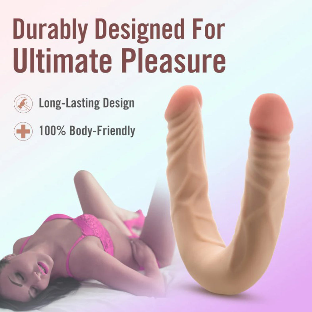 Dr. Skin Plus - 14” Posable Double Dong
