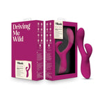 Blush - Quinn - warming Rabbit Vibrator - Burgundy