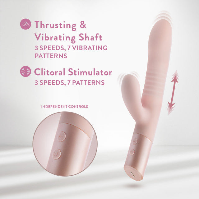 Blush Fraya - Thrusting - Soft Pink