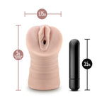 EnLust Ayumi - Vibrating Stroker - Beige