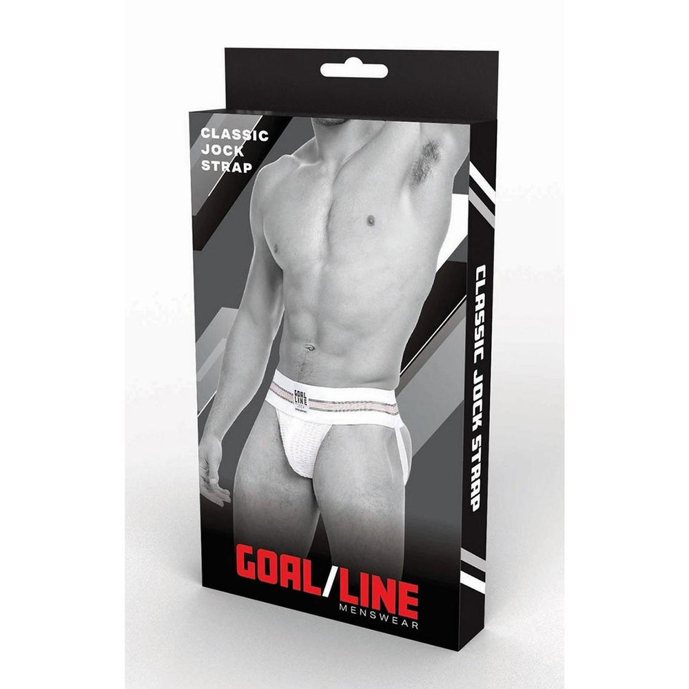 GOAL LINE Class Jockstrap  - WHITE LXL