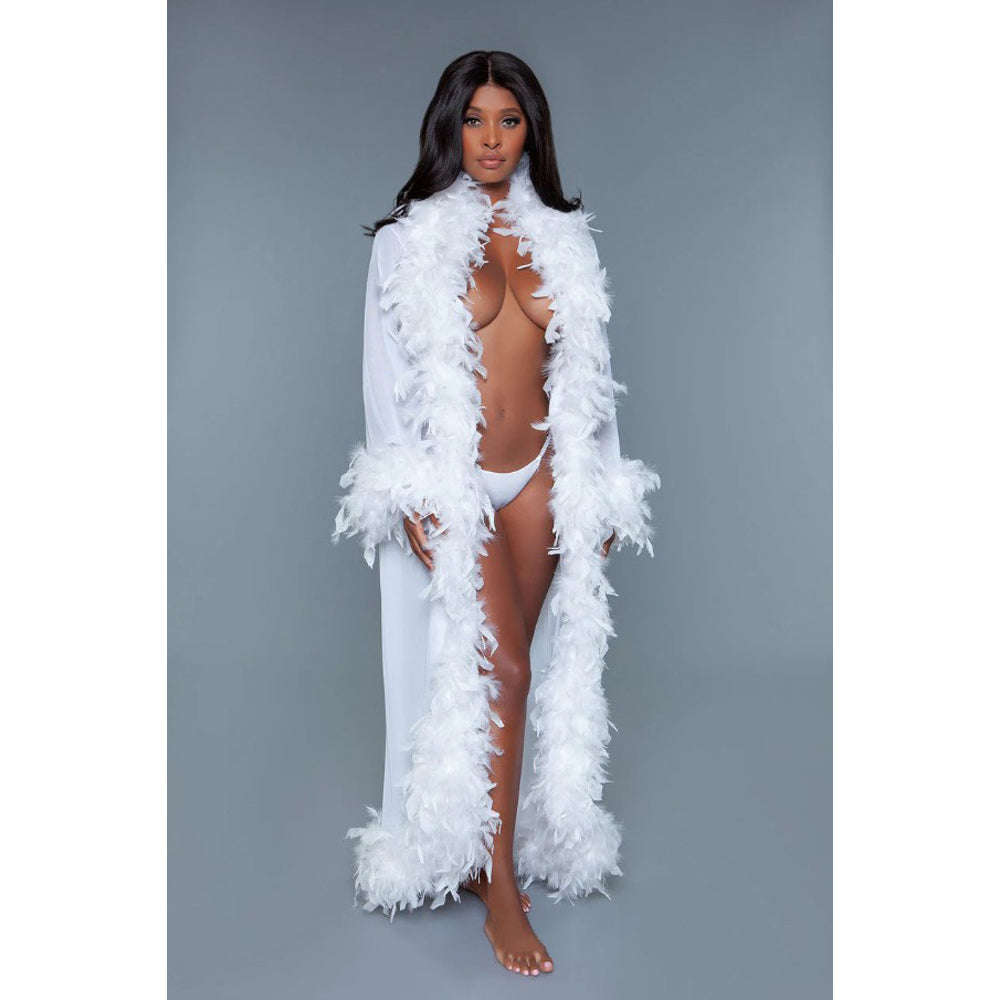 Glamour Robe - White
