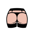 Enamel Pin: Sexy Butt *