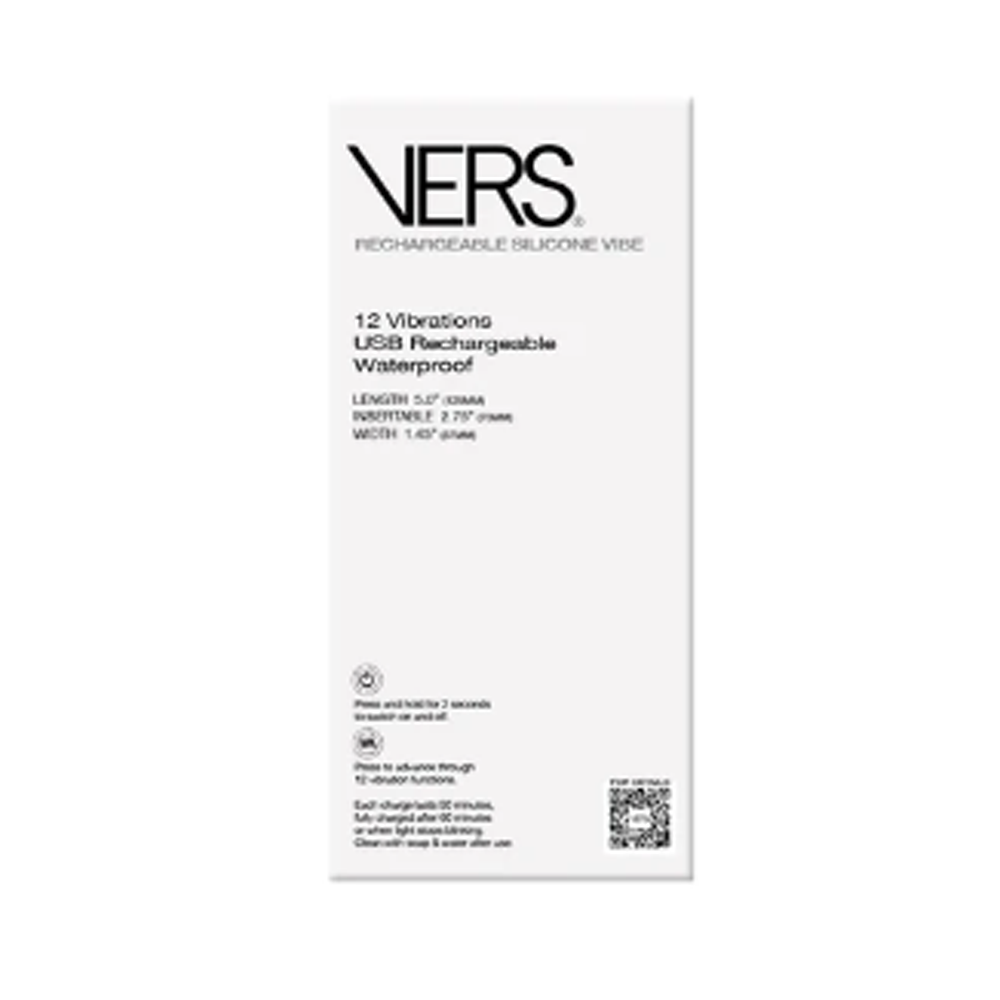 VERS Rechargeable Silicone Plug