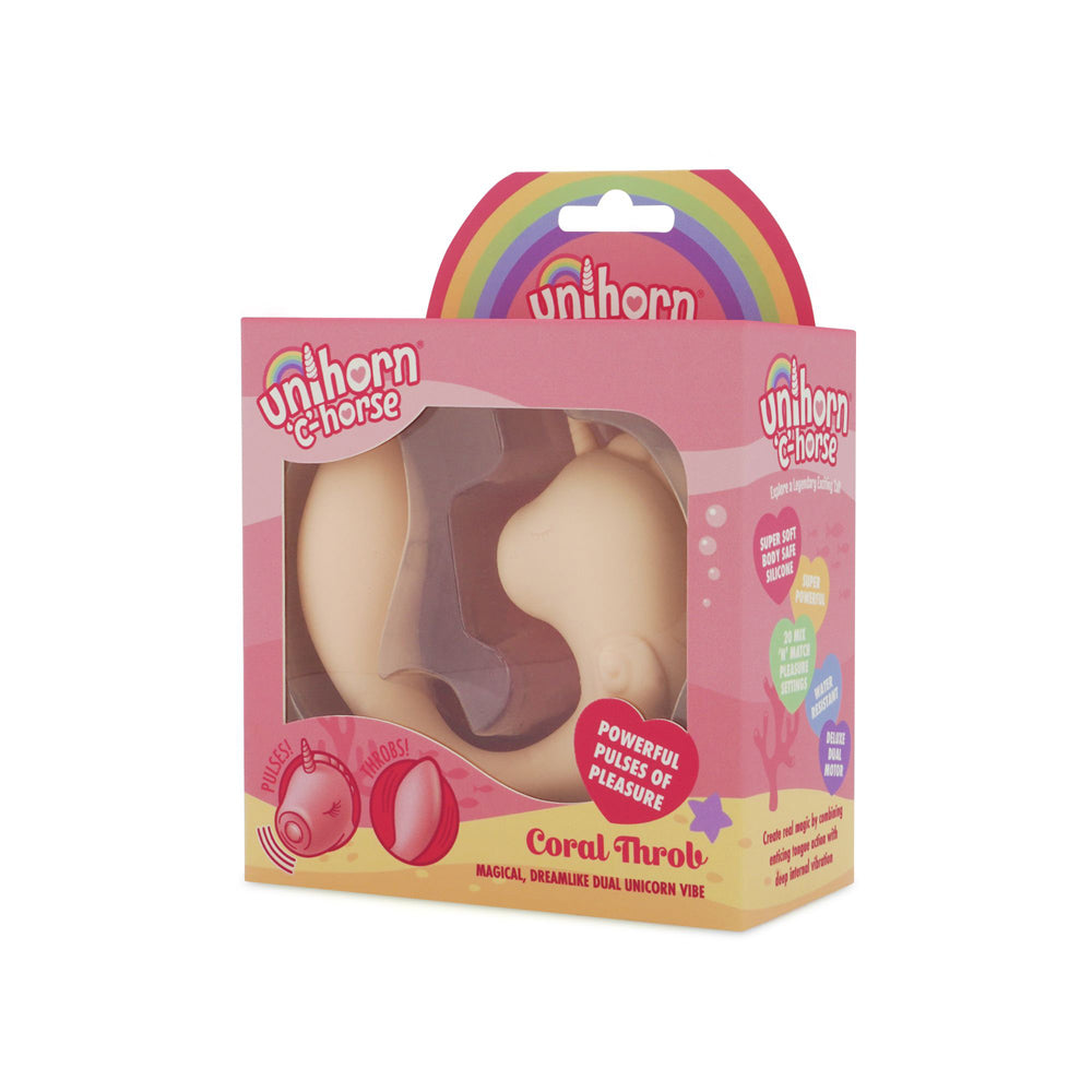 Unihorn C Horse - Coral Throb
