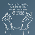 Quickie Cuffs - Medium - Black