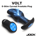 Volt E-Stim Curved Prostate Plug w remote