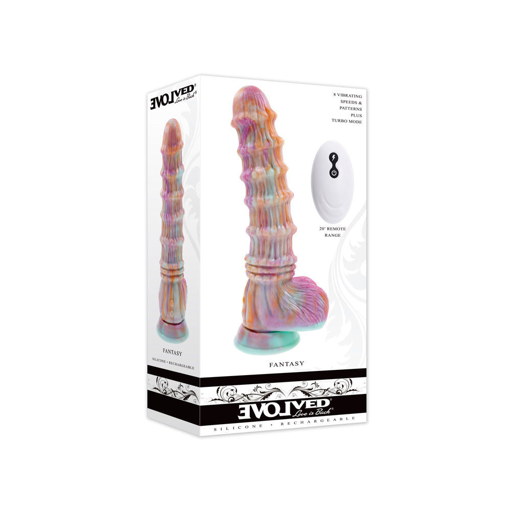 Evolved Fantasy - girthy R/C dildo