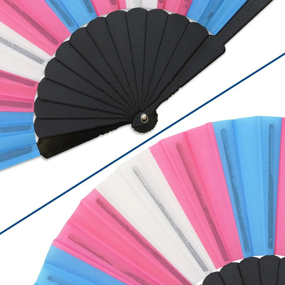 Transgender Pride Hand Fan