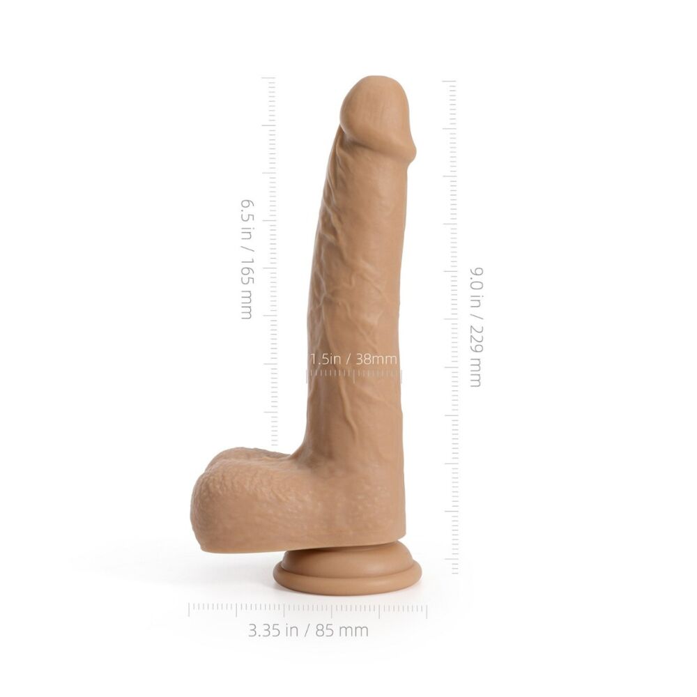 Idalis 3in1 Vib/Thrust/Rotating 8" Dildo