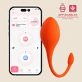 Lili App-Enabled Egg Vibrator with R/C