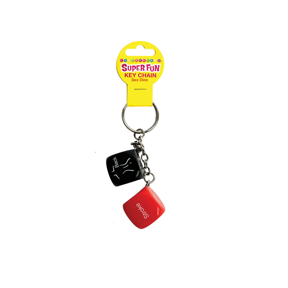 Super Fun Keychain - Sex Dice