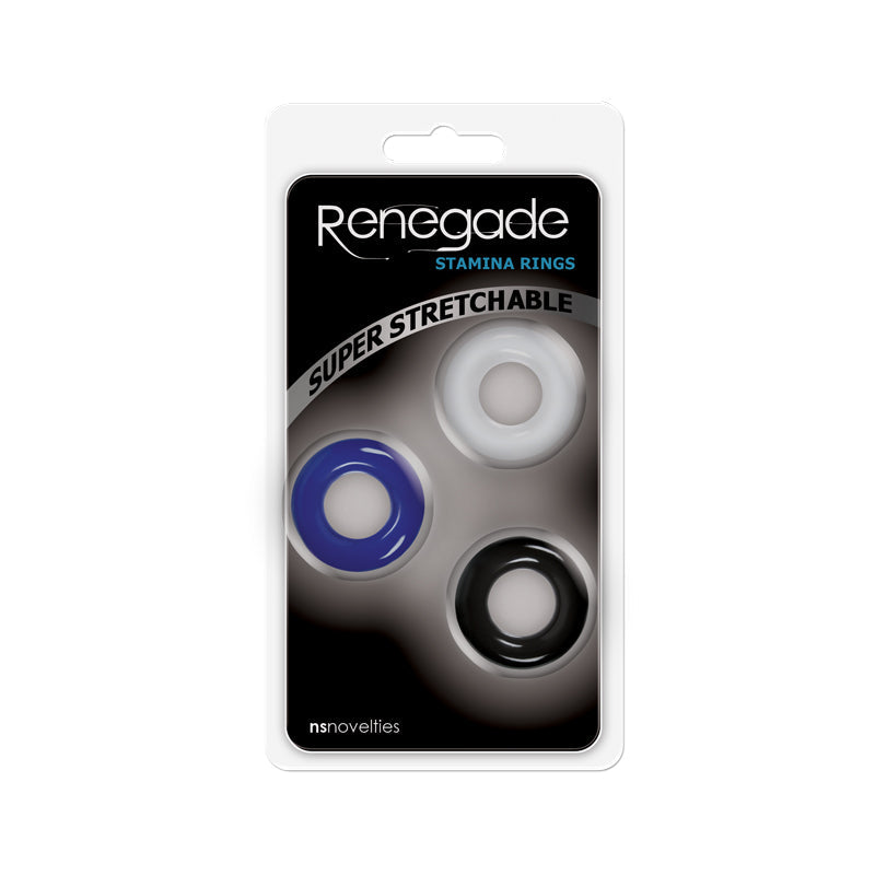 Renegade Stamina Tricolor Rings