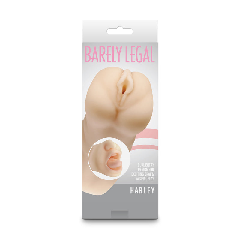 Barely Legal - Harley Stroker - White