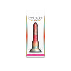 Colours - Stacked - 6" Dildo - Red/Gold