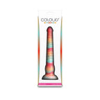 Colours - Stacked - 9" Dildo - Red/Gold