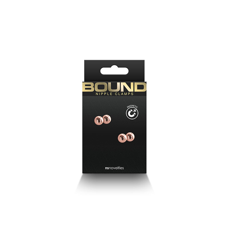 Bound Nipple Clamps - M1 - Rose Gold