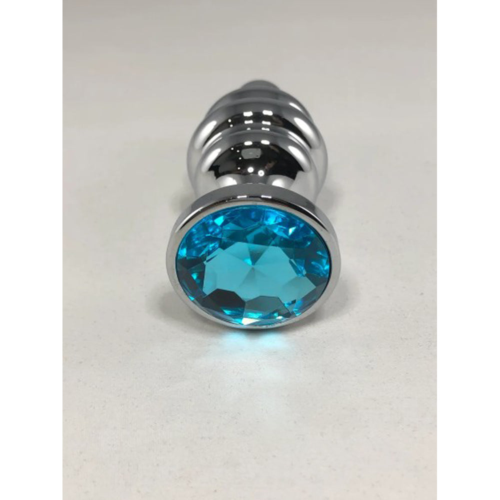 Thread Anal Plug: Large w/ Blue