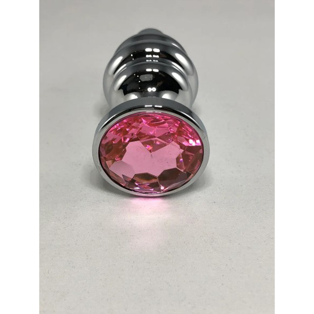 Thread Anal Plug: Large w/ Pink