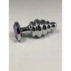 Thread Anal Plug: Large w/ Purple