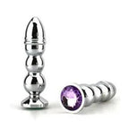 Butt Plug Bud Bullet - Large w/ Purple