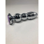 Butt Plug Bud Bullet - Large w/ Purple