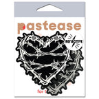 Barbed Wire Heart Pasties Reflective