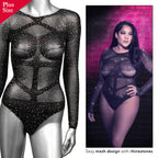 Radiance™ Long Sleeve Body Suit - Plus *