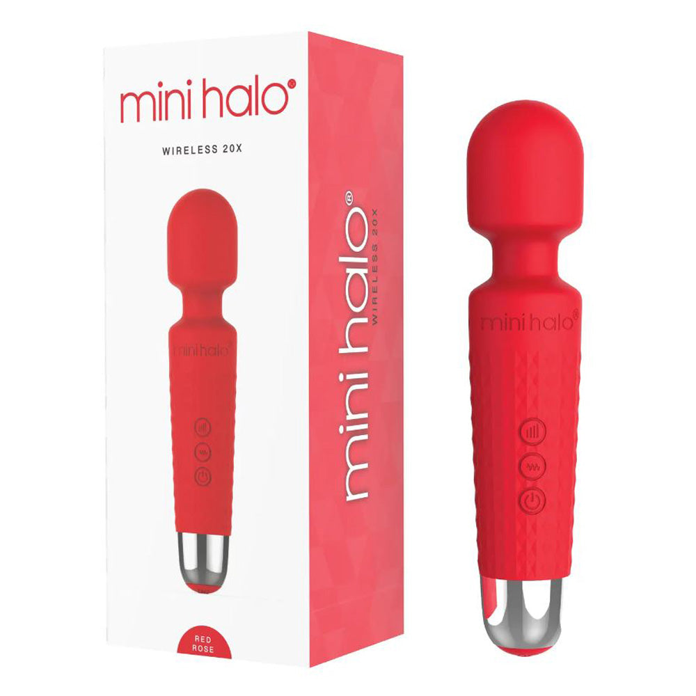 Mini Halo - Red Rose