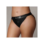 Vibrating Strap-on Open-Back Panty XL/2X