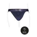 Vibrating Strap-on Open-Back Panty XL/2X