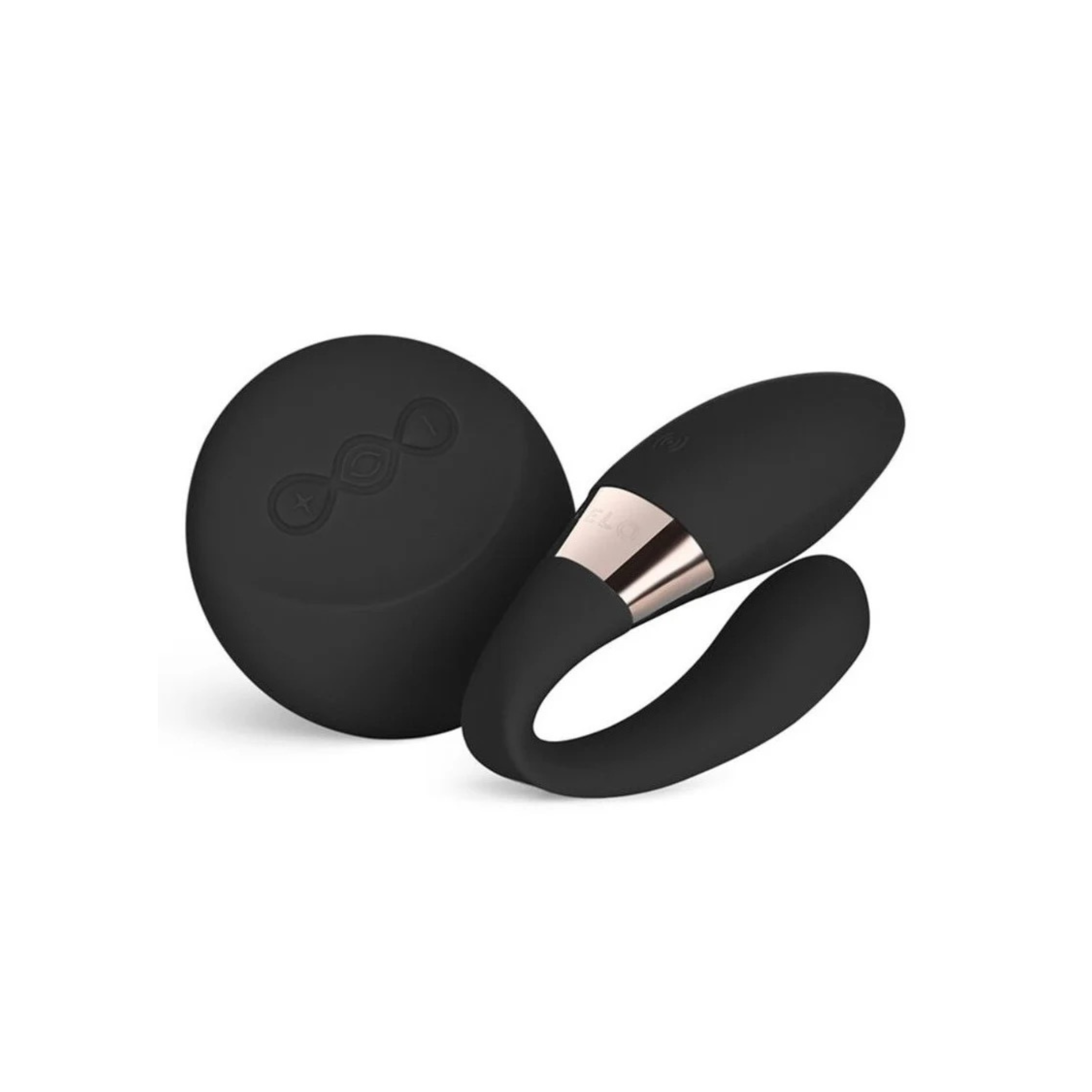 TIANI DUO Vibrating Couples Massager, Black